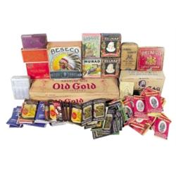 Cigar & cigarette items: 8 cigarette ...