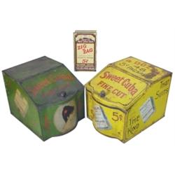 Sweet Cuba Tobacco store bins (2), ea...