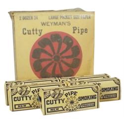 Wyman's Cutty Tobacco box w/11 NOS pa...
