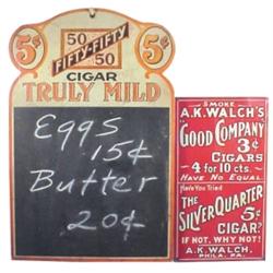 Cigar signs (2): The Silver Quarter 5...