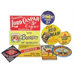 Cigar & tobacco signs (6): hanging cd...