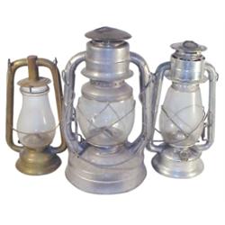 Dietz lanterns (3): #2 & Junior are N...