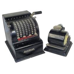 American Model #5 Adding Machine & Pr...