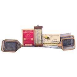 NOS flyswatters (5), one advertises D...