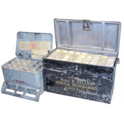 Tin egg carriers (2): J.W. Keller-Lin...