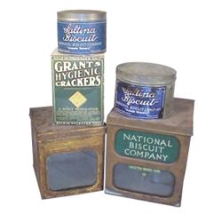 Grants Crackers box, 2 National Salti...