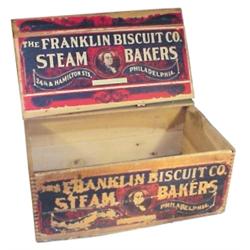 Franklin Biscuit Co. Steam Bakers woo...
