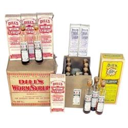 Medicine: Dill's Worm Syrup in orig. ...