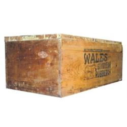 Wales Goodyear Co. wooden box for Lon...