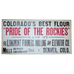 Colorado's Best Flour heavy paper sig...