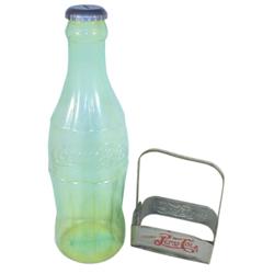 Pepsi-Cola 6 pack carrier, metal doub...