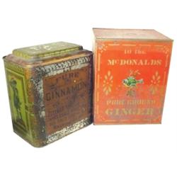 McDonald's Ginger bulk store tin & Fi...