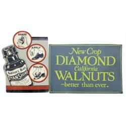 Diamond Walnuts & Barton's Shoe Polis...