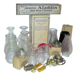 NOS kerosene lamp chimneys (16) , NOS...