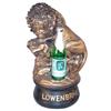 Image 1 : Lowenbrau Beer statue, heavy composit...