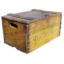 Dick Bros. Beer box-Quincy, IL, wood ...