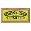 Image 1 : NOS GoldYrock Birch Beer embossed met...