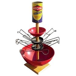 Ray-O-Vac Battery display, metal & wo...