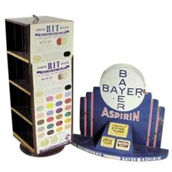 Rit Dye revolving countertop display ...