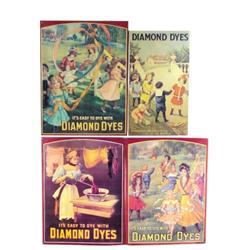 Contemporary Diamond Dyes cabinet doo...