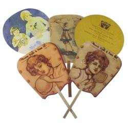 Ice Cream advertising fans (3) & Weav...