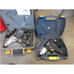 2 Electric Impact Drills