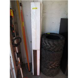 4 Cases of Walnut Wood Flooring