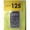 Image 1 : 1 Oz. .999 Fine Silver Johnson Matthey Bar
