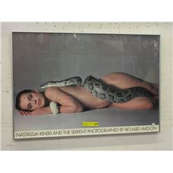 1981 "Nastassja Kinski & the Serpent" Framed Print