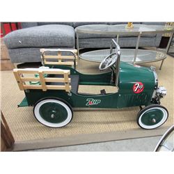 7-Up Pedal Car Delivery Stake Truck - Custom Design