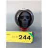 Image 1 : Billiard 8 Ball with Hand Carved 3D Skull Face