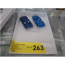 2 x 1950s Midge Toy 3" Convertibles