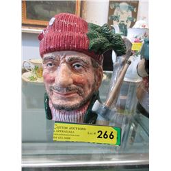 Large Royal Doulton Toby Jug - "Lumberjack"