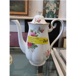 Royal Albert American Beauty China Coffee Pot