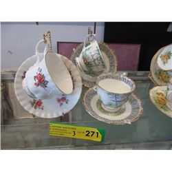 3 Royal Albert Tea Cups