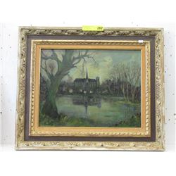 R. Esteve Painting on Board