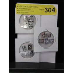 15 x 1 Gram .999 Silver Art Bars