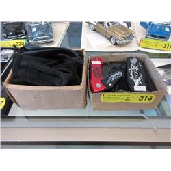 8 New Folding Knifes & Box of Pocket Knife Sheaths