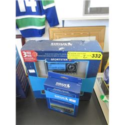 Sirius Satellite Radio Sportster 4 Radio