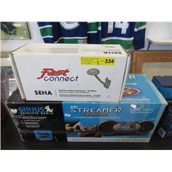 Sirius Satellite Radio Boombox with Antenna