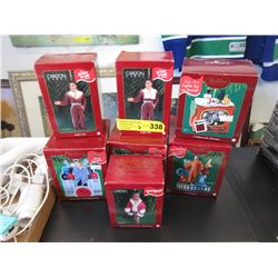 7 Collectible Carlton Tree Ornaments