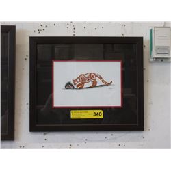 Richard Shorty Framed Print - "Hmm"