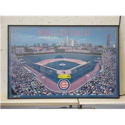 Cubs Wrigley Field Framed Poster