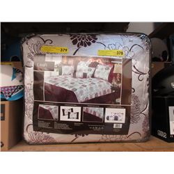 New Queen Size 7 Piece Comforter Set