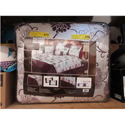 New Queen Size 7 Piece Comforter Set