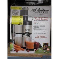 Jack La Lanne's Ultimate Power Juicer