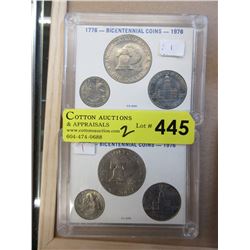 2 USA 1976 Bicentennial Coin Sets