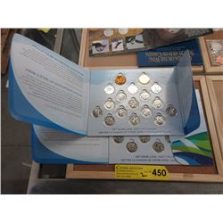 2 Vancouver 2010 Olympic Coin Sets