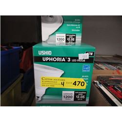 4 New LED Floodlight Bulbs