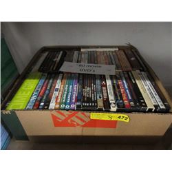 Approximately 80 DVD Movies